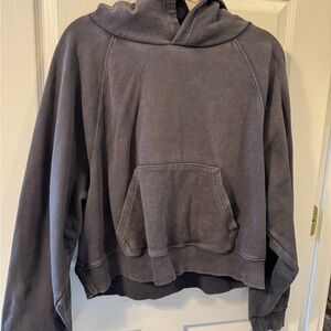 Aerie Black Hooded Sweatshirt